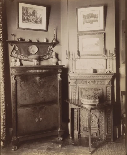 Untitled (interior) by Eugène Atget, photograph, 1910