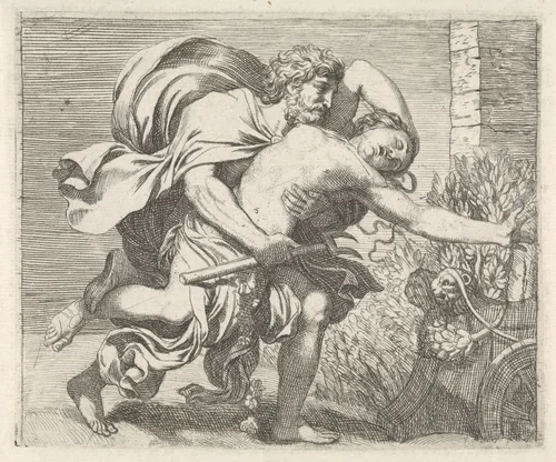 Roof van Proserpina by Gerard de Lairesse, print, 1668