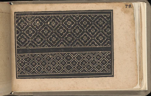 Schön newes Modelbuch (Page 78r) by Sigismundus Latomus, book, 1608