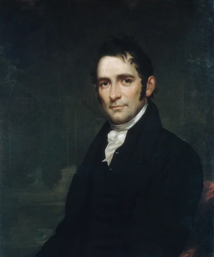 The Reverend John Brodhead Romeyn by Samuel Lovett Waldo, artwork, 1814-1820