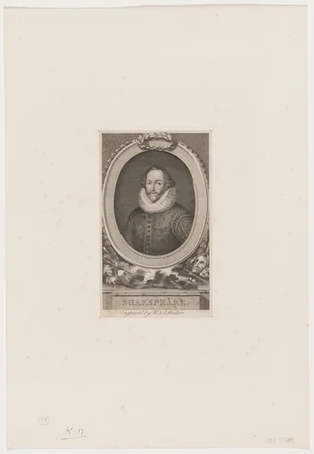 Shakespeare by William Walker, print, 1791-1867
