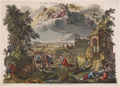 Summer by Joseph Sebastian Klauber
Johann Baptist Klauber
Johann Wolfgang Baumgartner, print, 1710-1768