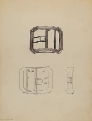 Buckles by John Dieterich, index of american design, 1936