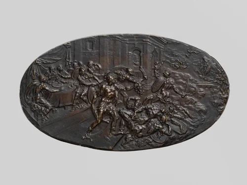 Perseus with the head of Medusa, and Phineus by Guglielmo della Porta, metalwork, 1500-1599