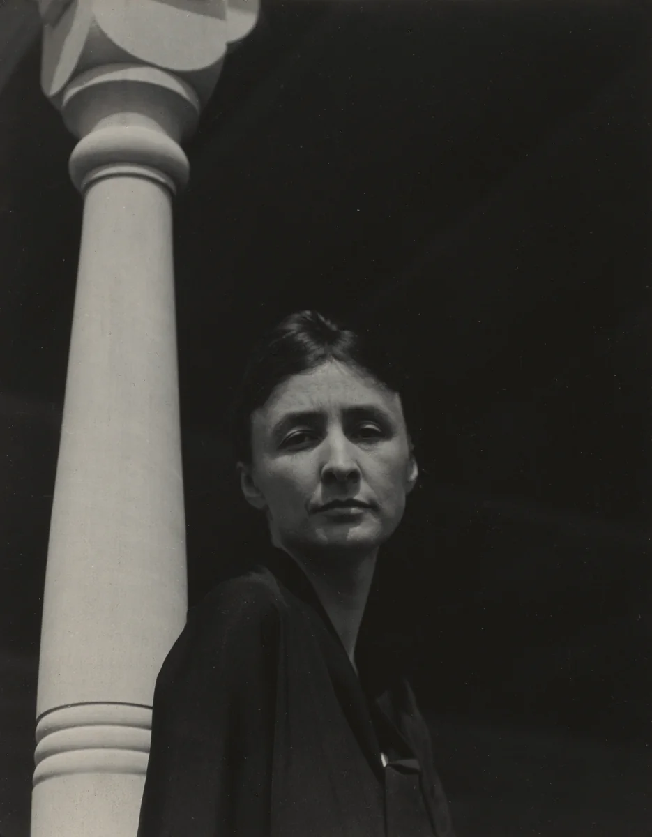 Georgia O'Keeffe by Alfred Stieglitz, photograph, 1924-1927