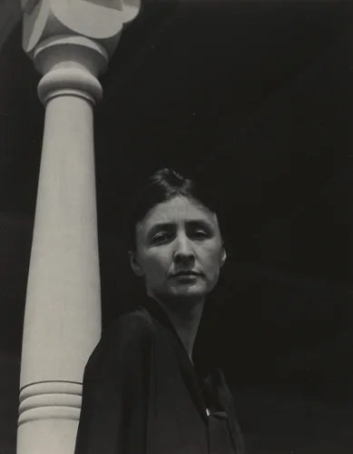 Georgia O'Keeffe by Alfred Stieglitz, photograph, 1924-1927