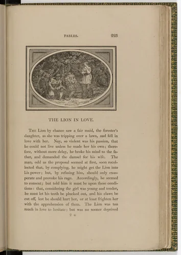 Headpiece (page 225) from The Fables of Aesop by Thomas Bewick, illustrated book, 1818