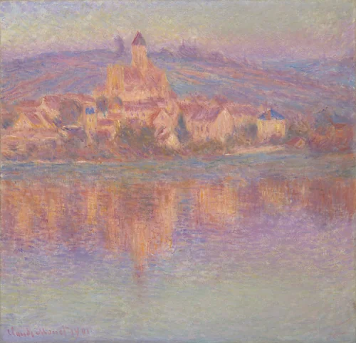 Vétheuil by Claude Monet, painting, 1901