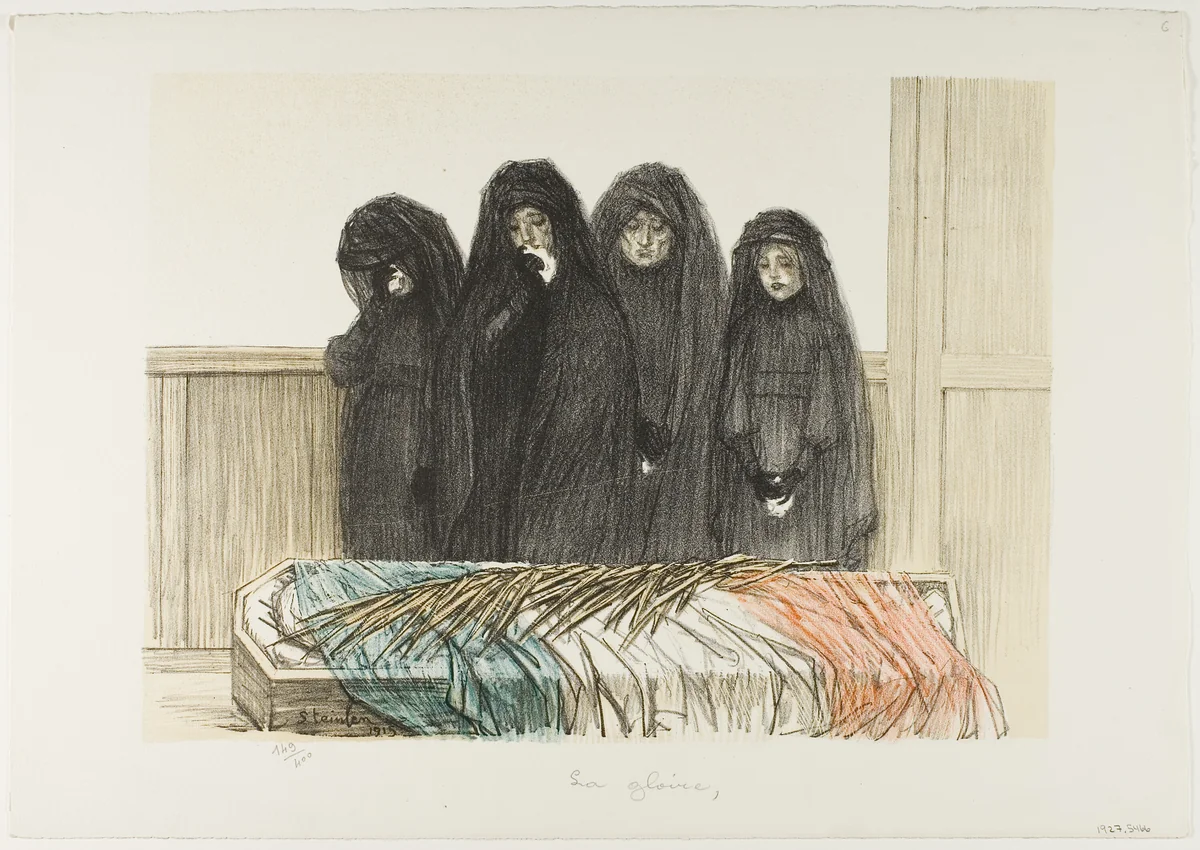 Glory by Théophile Alexandre Steinlen, print, 1915