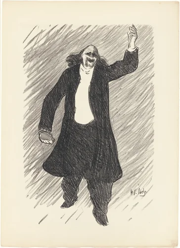 Marcel Legay, from Le Café-Concert by Henri Gabriel Ibels, print, 1893