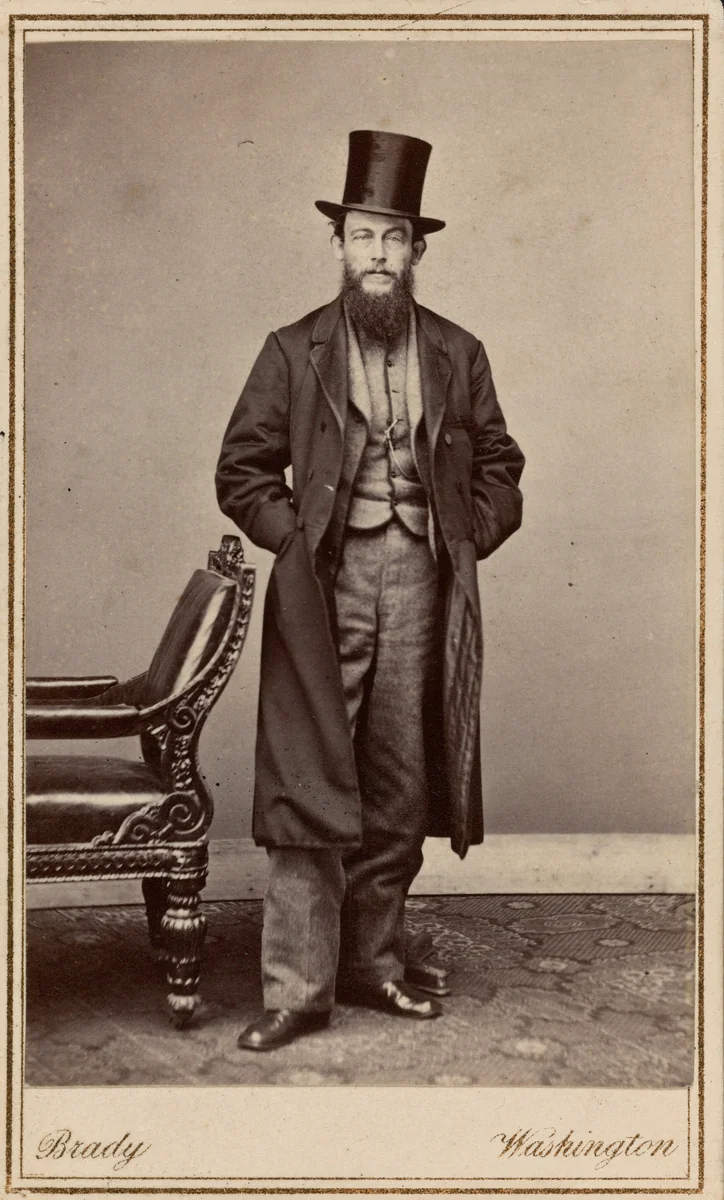 Portrait of a Man by Brady, photograph, 1855-1865