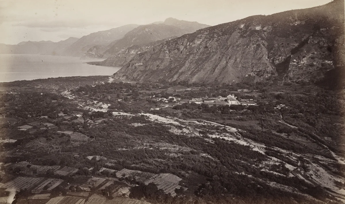 Valley of Panjachel by Eadweard Muybridge, photograph, 1875