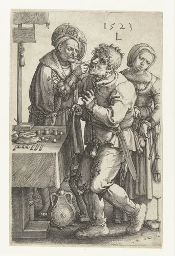 De tandarts by Unknown, print, 1523