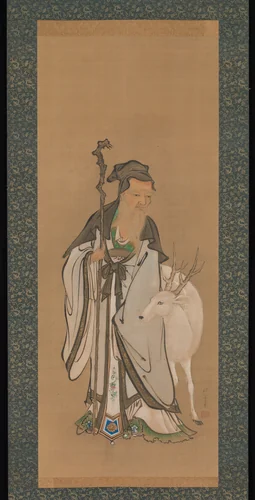 Jurōjin by Kano Tanshin Moromichi, painting, 1800-1835