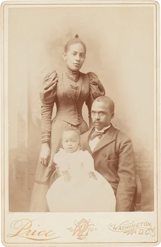 Matthew, Mary, and Lawrence Taylor by William L. Price, photograph, 1889-1899