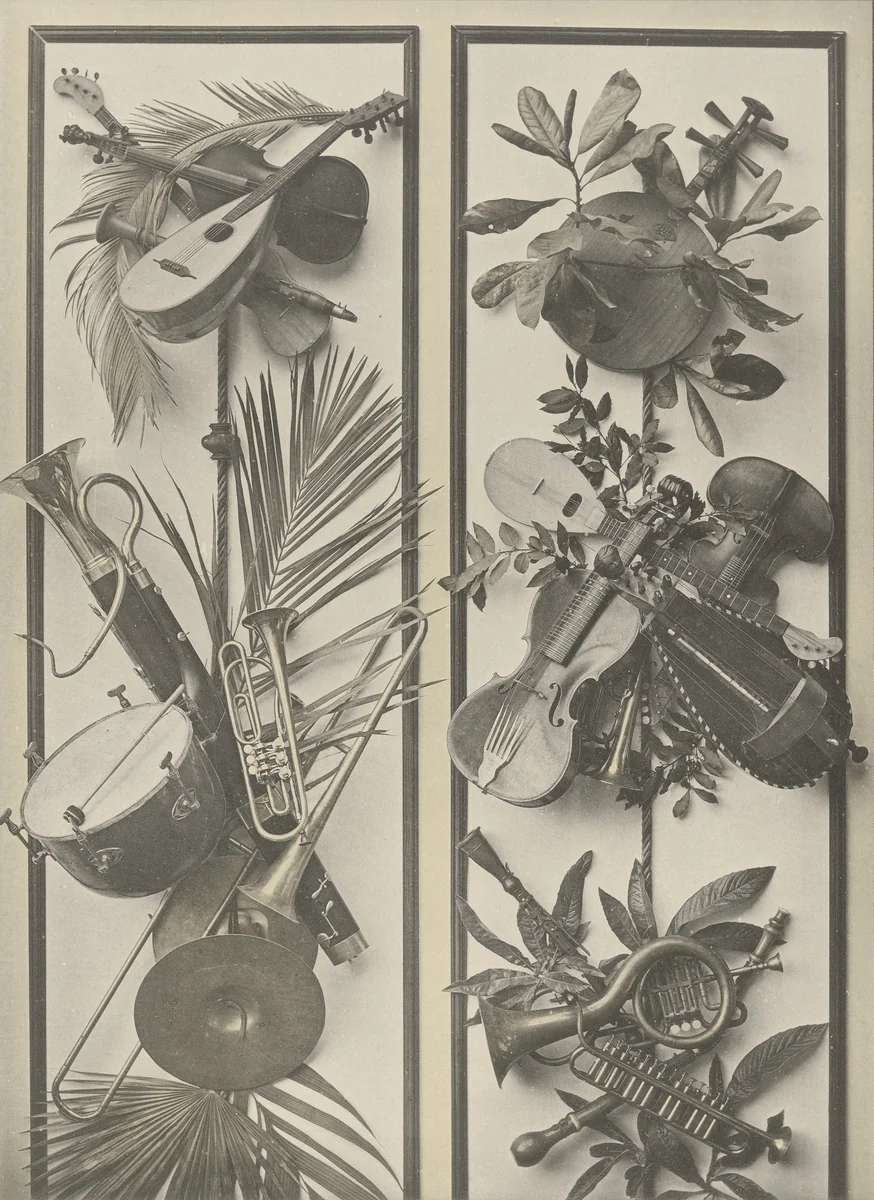 Page from Festons und Dekorative Gruppen by Unidentified Photographer, photograph, 1893