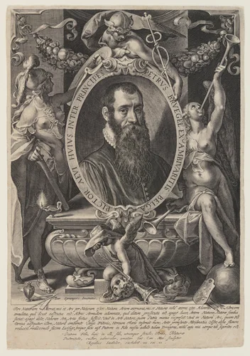 Pieter Brueghel II by Aegidius Sadeler II, print, 1606