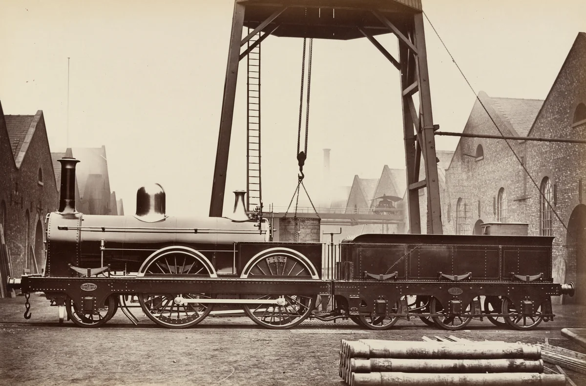 West Midland Railway, England by James Mudd, photograph, 1862
