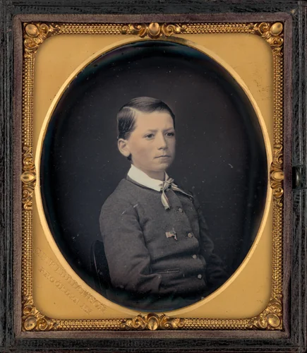 Portrait of a Boy by Charles H. Williamson, photograph, 1853-1863