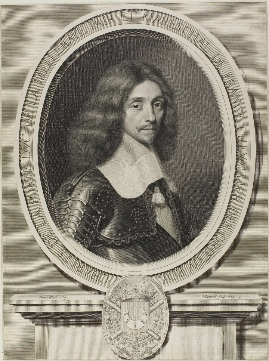 Le Maréchal de la Meilleraye by Robert Nanteuil, print, 1662