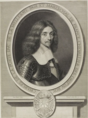 Le Maréchal de la Meilleraye by Robert Nanteuil, print, 1662