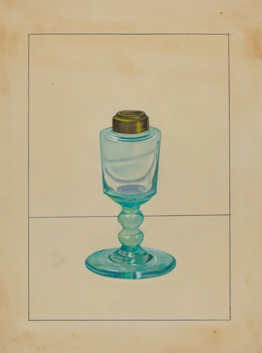 Lamp by S. Brodsky, index of american design, 1940