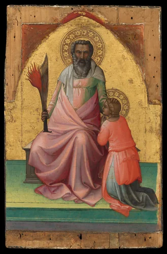 Abraham by Lorenzo Monaco, painting, 1408-1410