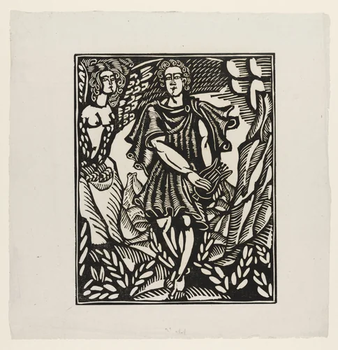 Apollo by Raoul Dufy, print, 1911