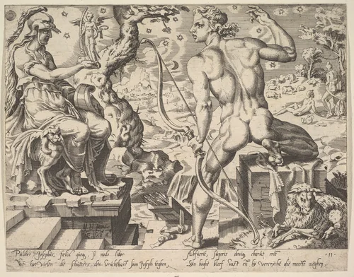 Joseph, from "The Twelve Patriarchs" by Maarten van Heemskerck, print, 1550