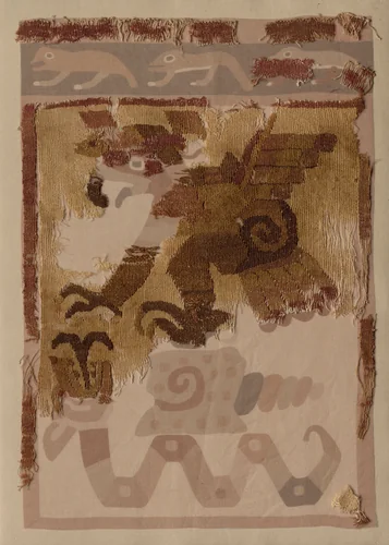 Textile Fragment by Unknown, textile, 50-650