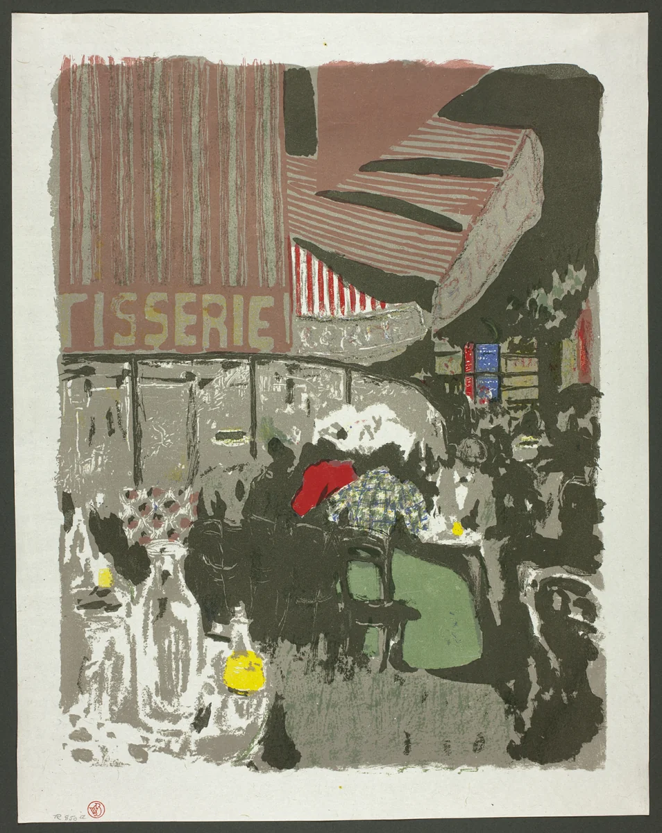 The Pastry Shop, plate ten from Landscapes and Interiors by Edouard Vuillard, print, 1899