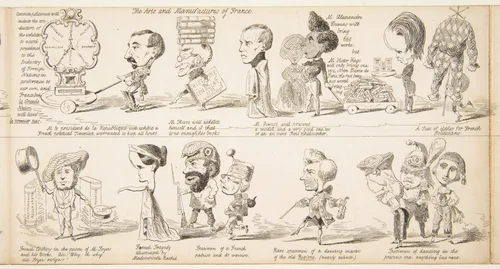 The Great Exhibition "Wot is to Be", Probable Results of The Industry of All Nations in The Year '51, Showing What is to be Exhibited, Who is To Exhibit, in Short How Its All Going to Be Done by George Augustus Sala, print, 1850