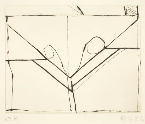 Y by Richard Diebenkorn, print, 1986