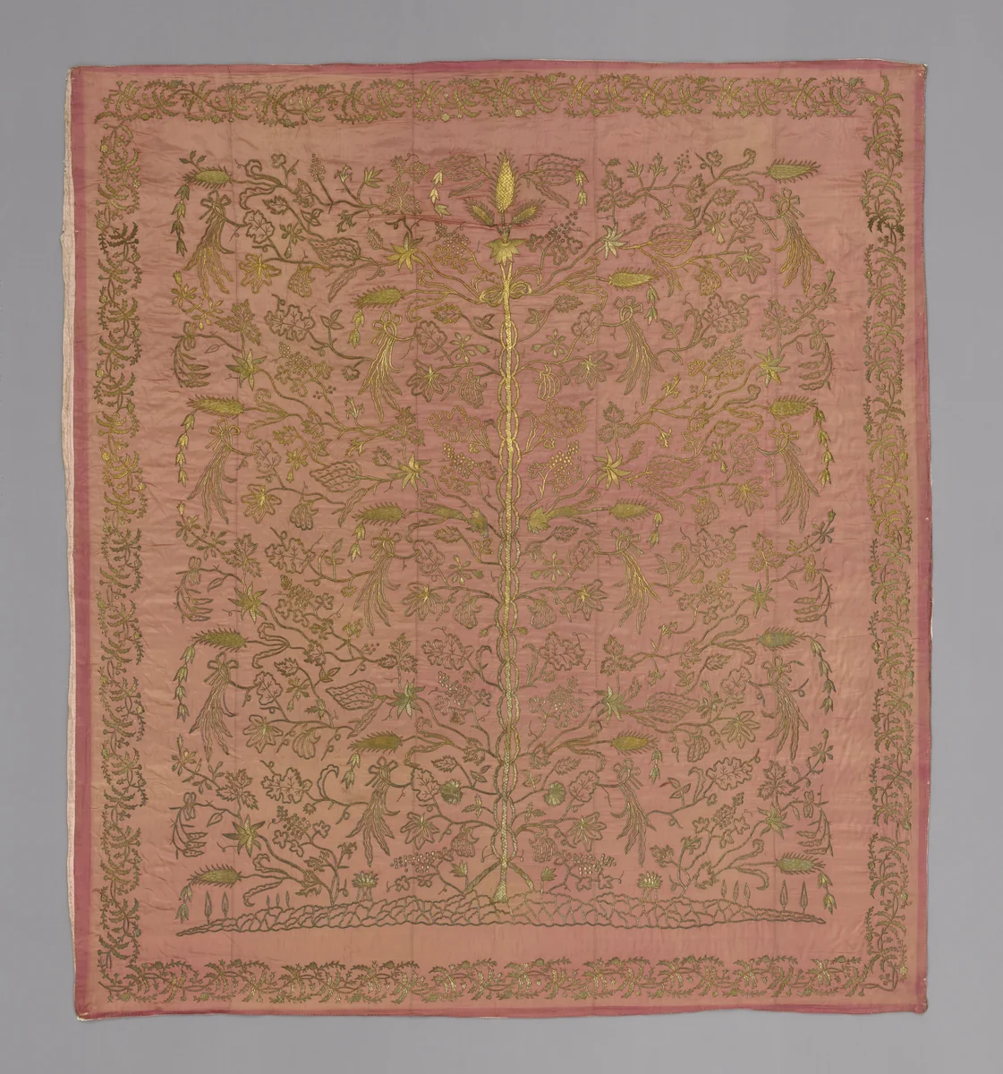 Bridal Bedcover by Turkey, Istanbul, textile, 1867-1887