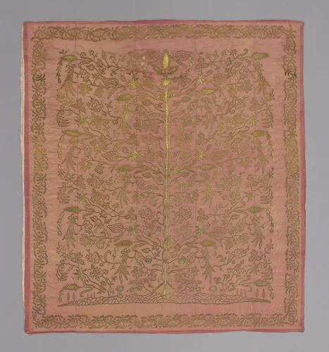 Bridal Bedcover by Turkey, Istanbul, textile, 1867-1887