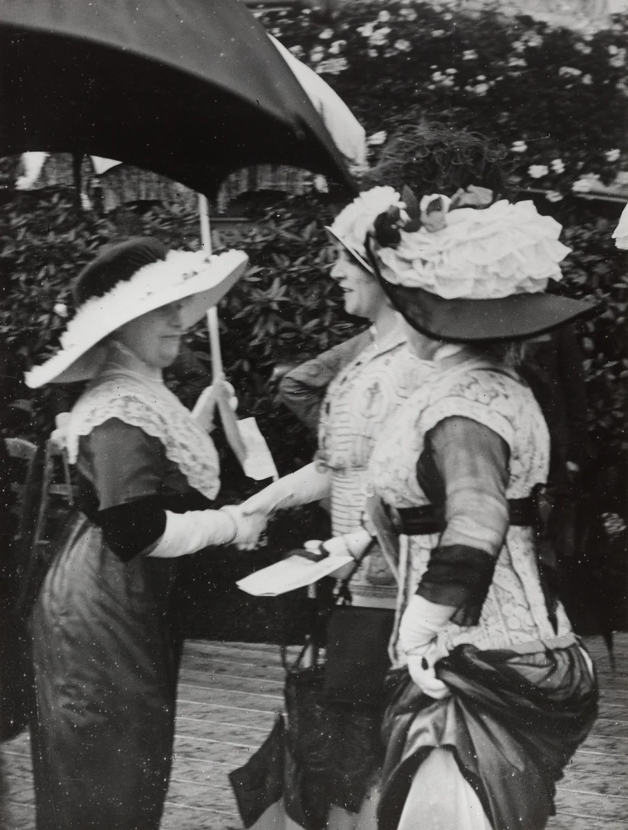 At the Races, Auteuil, Paris by Jacques-Henri Lartigue, photograph, 1911