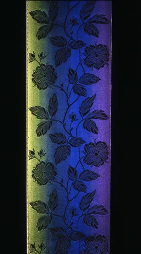 Ribbon by Probably France, textile, 1860-1880