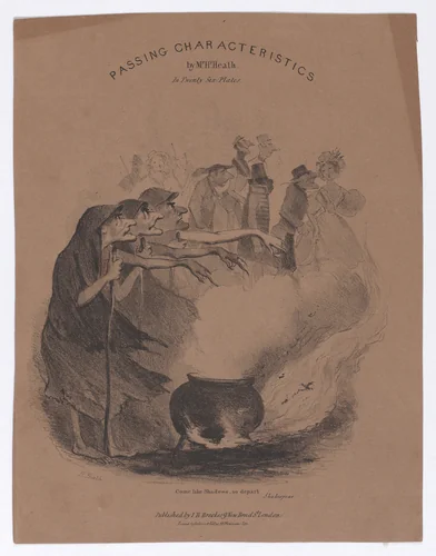 Passing Characteristics in Twenty-Six Plates (cover) by Henry Heath, print, 1840
