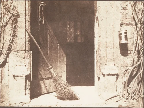 The Open Door by William Henry Fox Talbot, photograph, 1843-1844