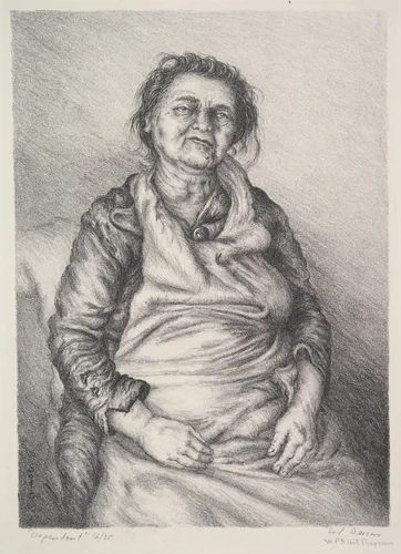 Dependent by Sol Carson, print, 1930-1948