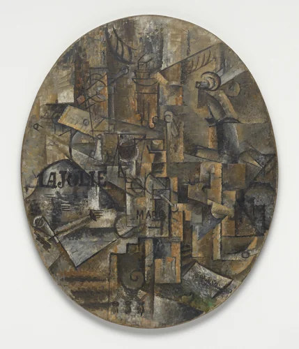 The Architect's Table by Pablo Picasso, painting, 1912