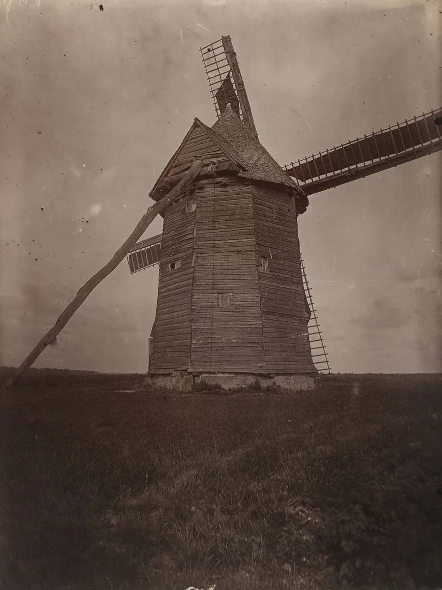 Moulin (Somme) by Eugène Atget, photograph, 1900