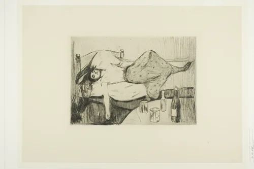 The Day After by Edvard Munch, print, 1894