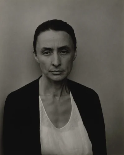 Georgia O'Keeffe by Alfred Stieglitz, photograph, 1932