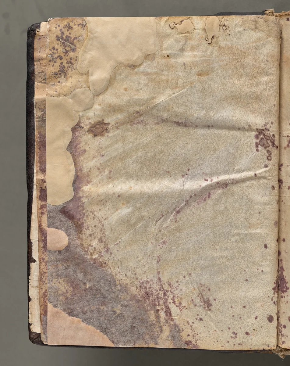 Text, folio 4 (verso), from a Gospel Book with Commentaries by Unknown, book, 1000-1100