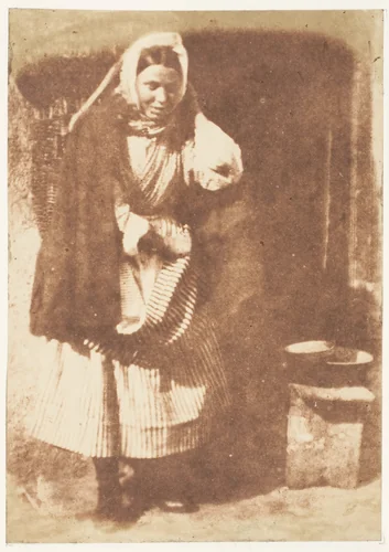 Newhaven Fishwife by Hill and Adamson, photograph, 1843-1847