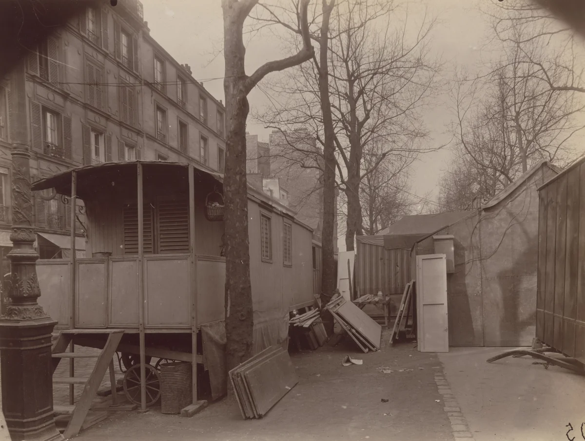 Fête de la Villette by Eugène Atget, photograph, 1926