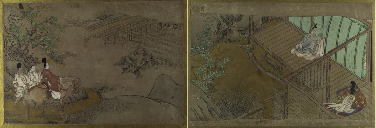 Tale of Genji by Tosa Mitsushige, other, 1500-1600