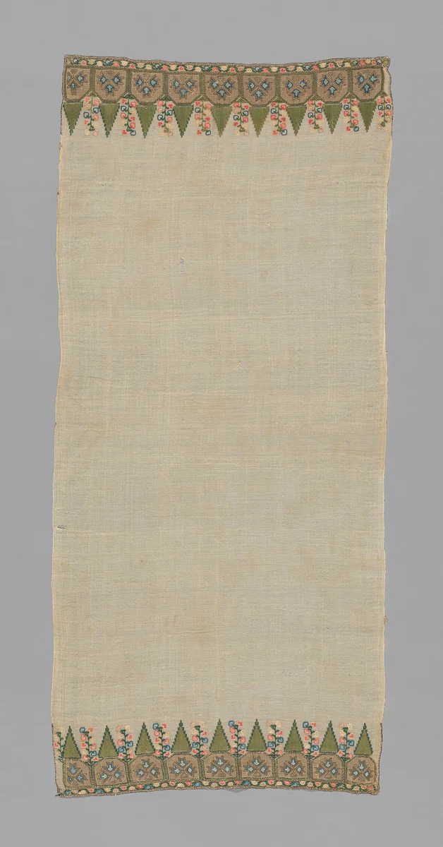 Towel by Turkey, textile, 1801-1900