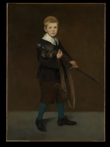 Boy with a Sword by Edouard Manet, painting, 1861
